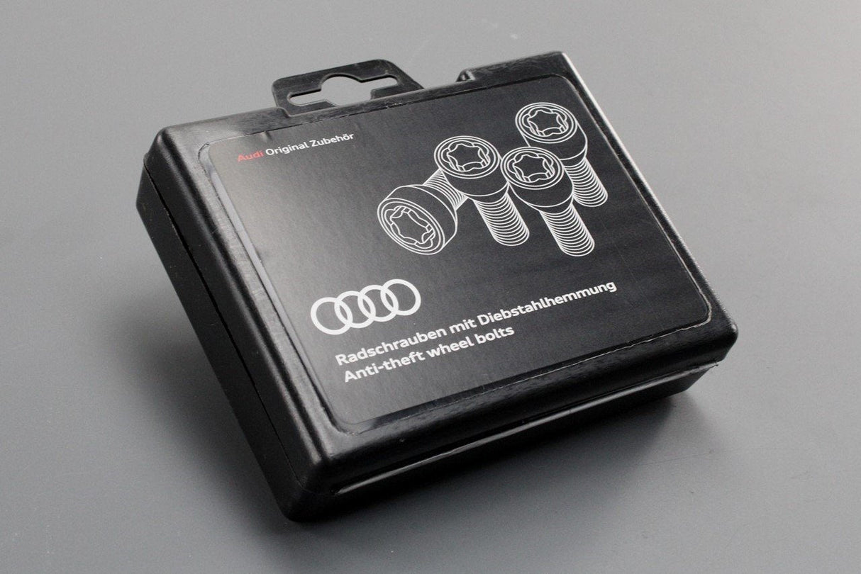 Audi anti-theft alloy wheel locking nut bolt kit set 82A071455
