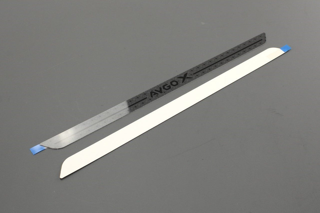 Toyota Aygo X door sill protectors (grey/black) PW382-0H001-CE
