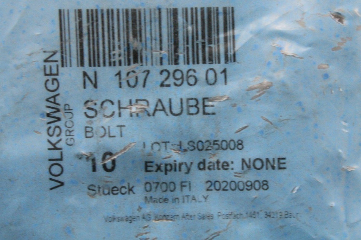 VW Audi Skoda SEAT socket head bolt with collar M14 (x1) N10729601