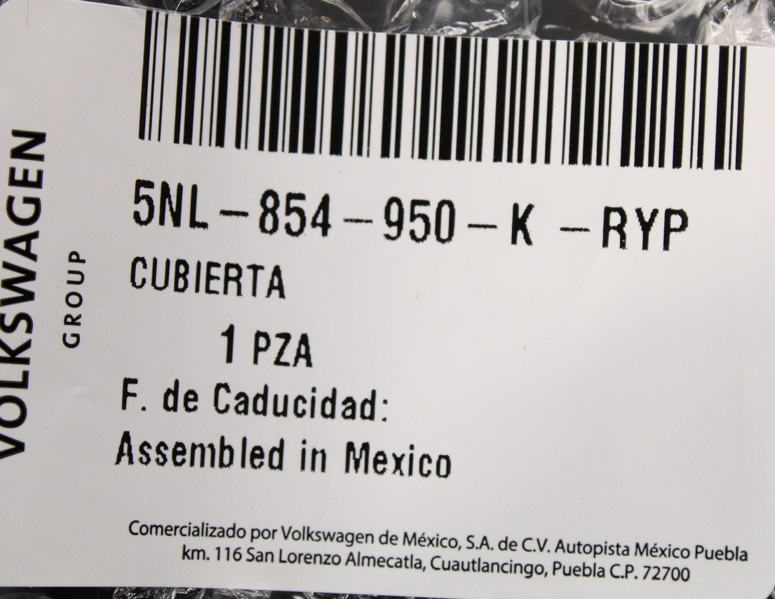 VW Tiguan Allspace 18-on exterior door trim (right rear) 5NL854950K RYP