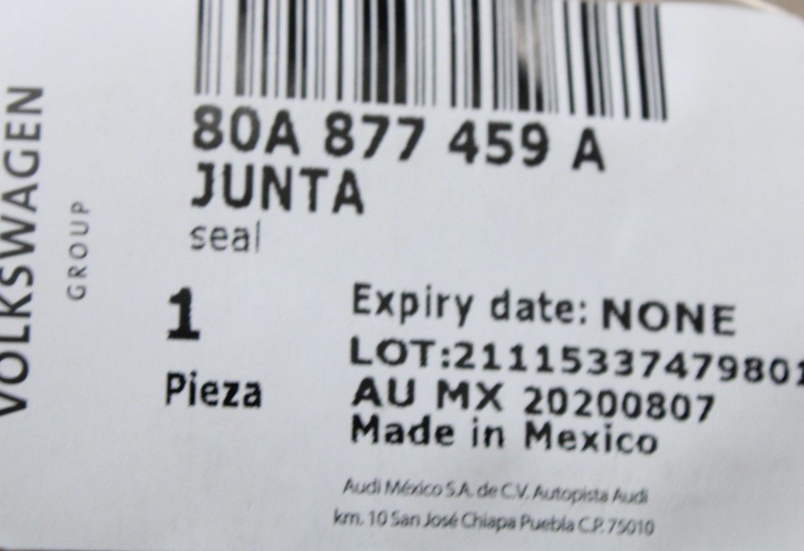 Audi Q5 2017-on SEAT Ateca 2016- sunroof frame seal adhesive 80A877459A