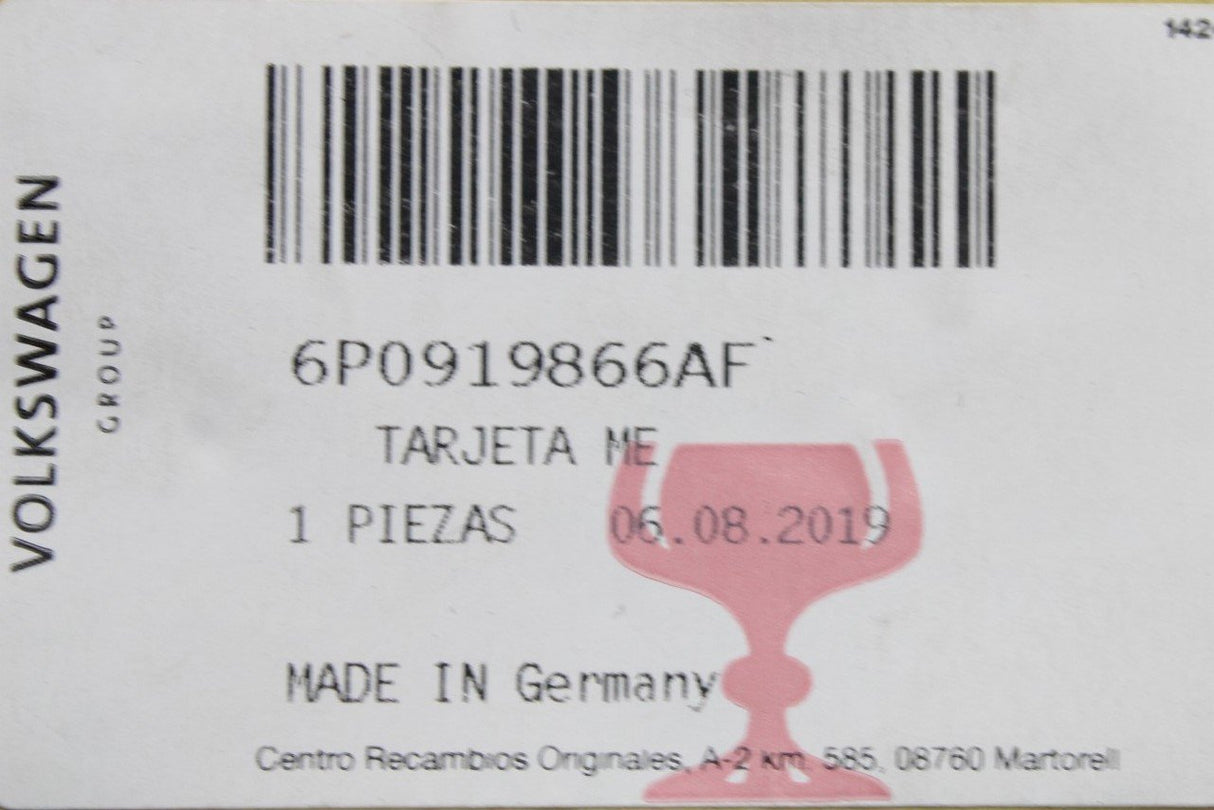 SEAT Navigation map SD card Europe 1 (V7) 6P0919866AF