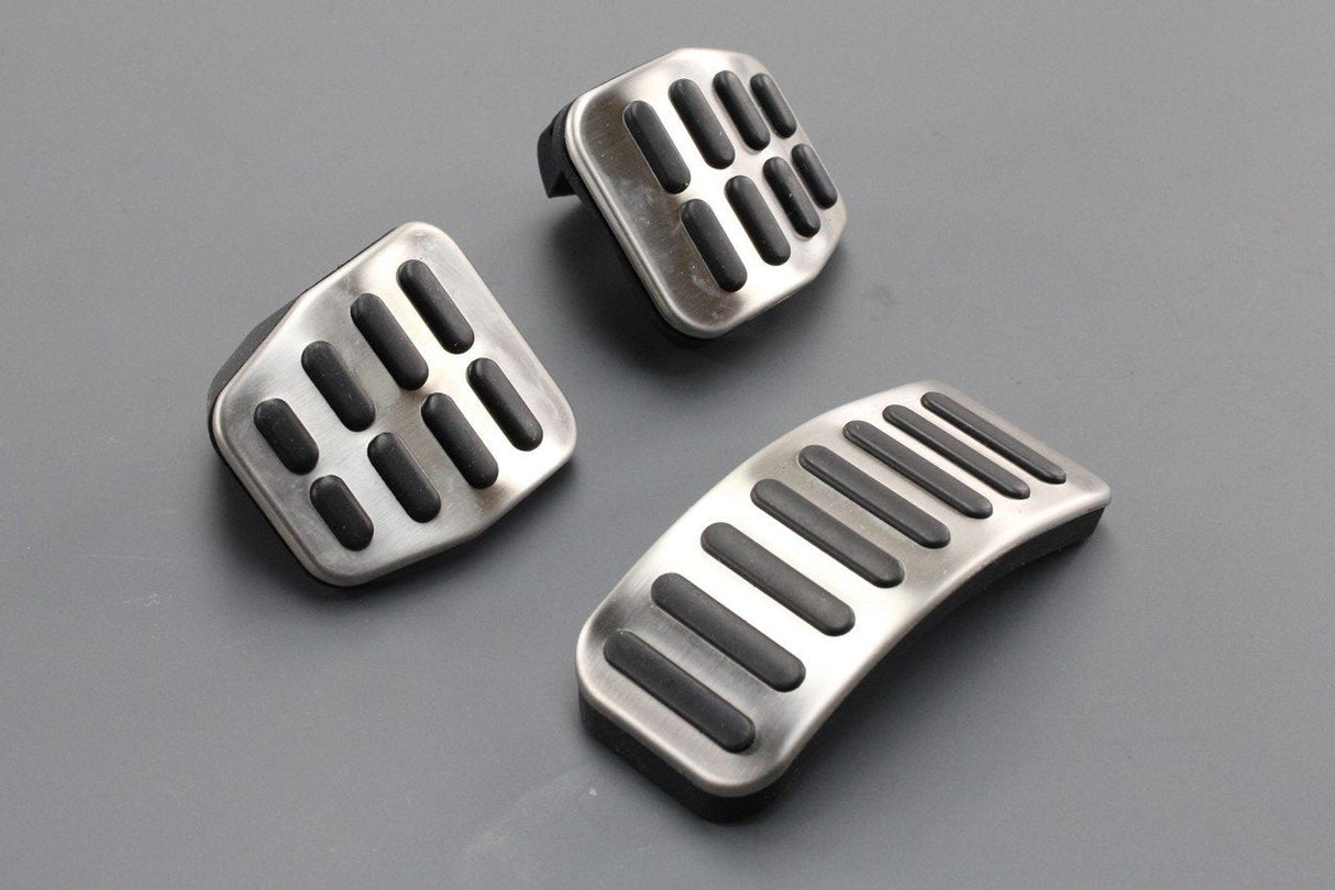 VW Golf MK4 Lupo Polo aluminium pedal caps set (fits Up! GTI 2017-on)