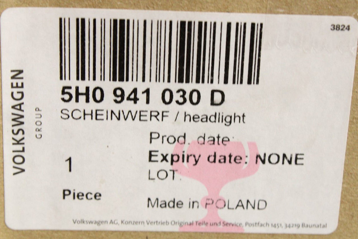 VW Golf MK8 2020-on LED headlight (right) 5H0941030D