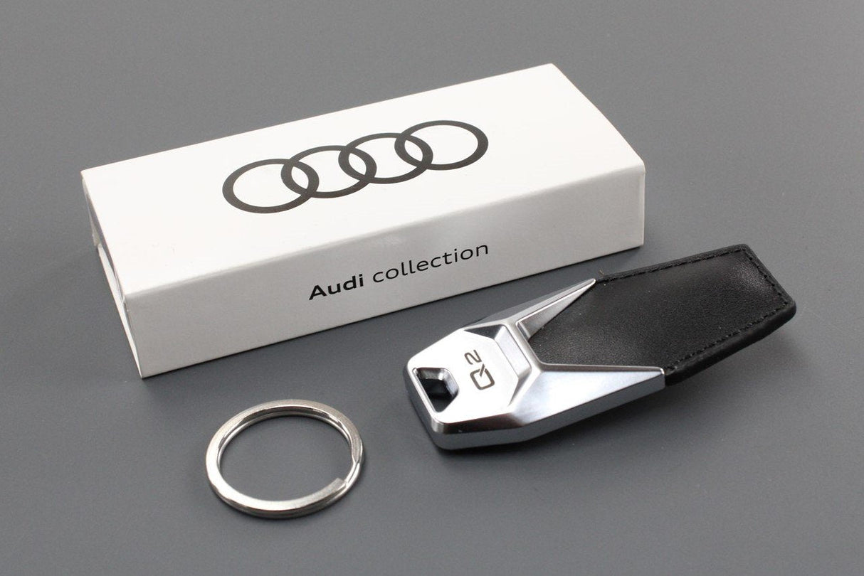 Audi Q2 leather keyring 3181900612