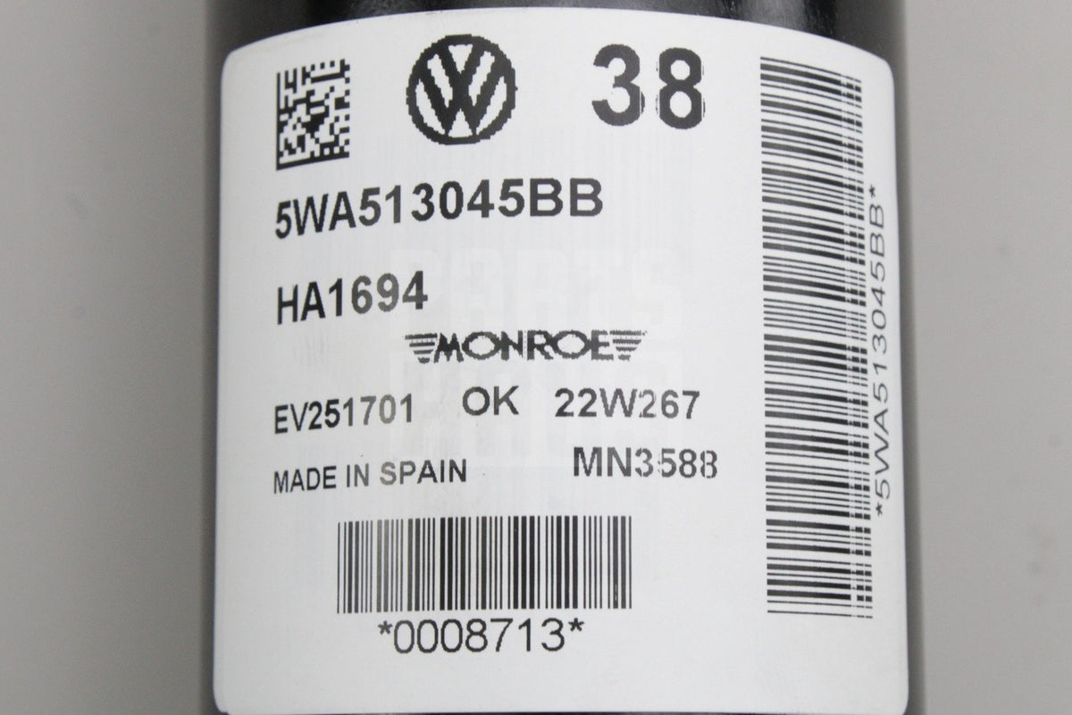 VW Golf MK8 2020-on rear electronic shock absorber 5WA513045BB