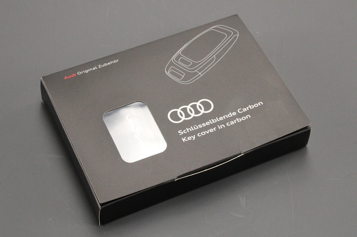 Audi A3 e-tron 2024-on key cover (carbon) 4M8071208B 3Q0