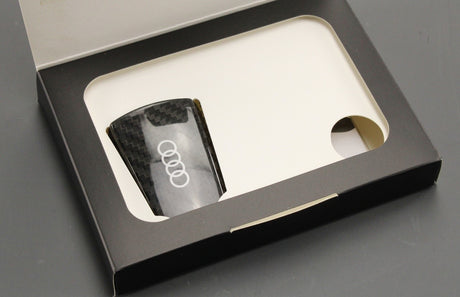 Audi A4 A5 Q5 Q7 TT carbon key cover (audi rings) 8W6071208 3Q0