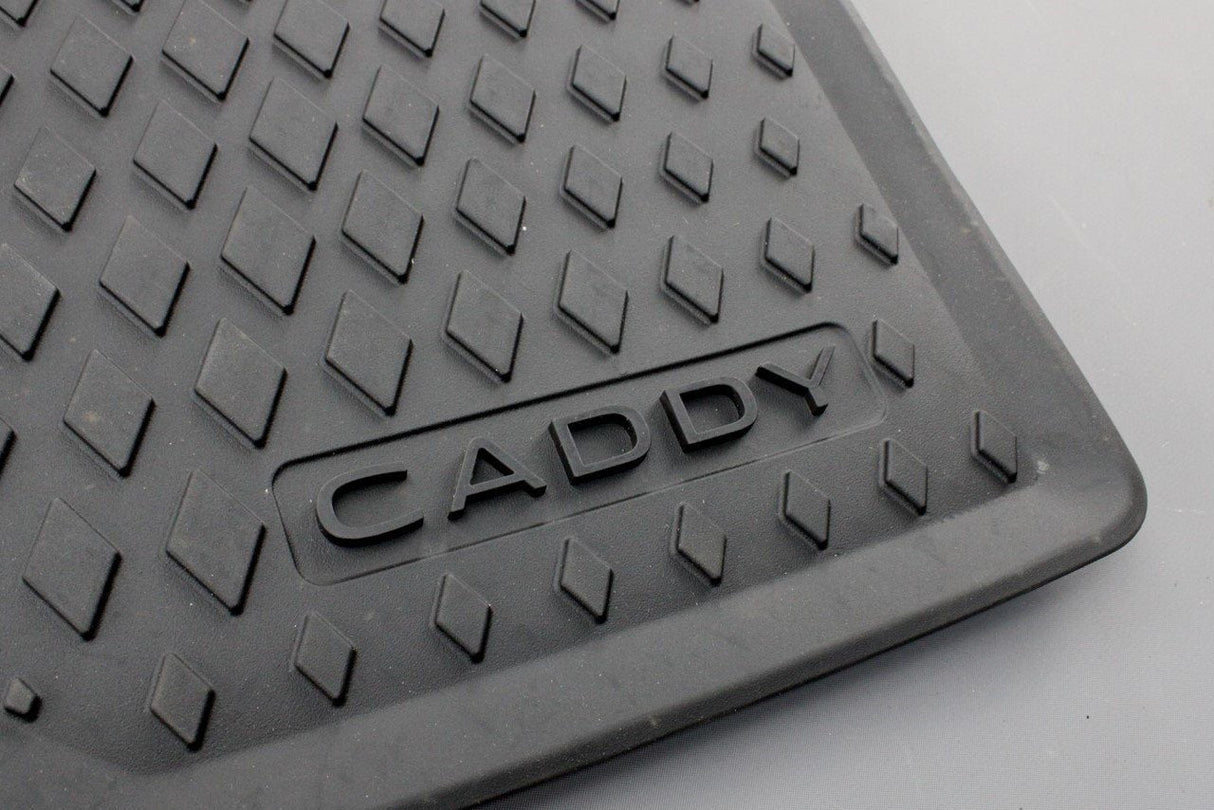 VW Caddy 2020-Onward rear rubber floor mats black 2K7061512 82V