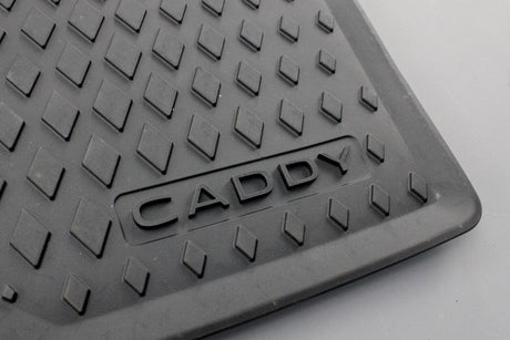 VW Caddy 2020-Onward rear rubber floor mats black 2K7061512 82V