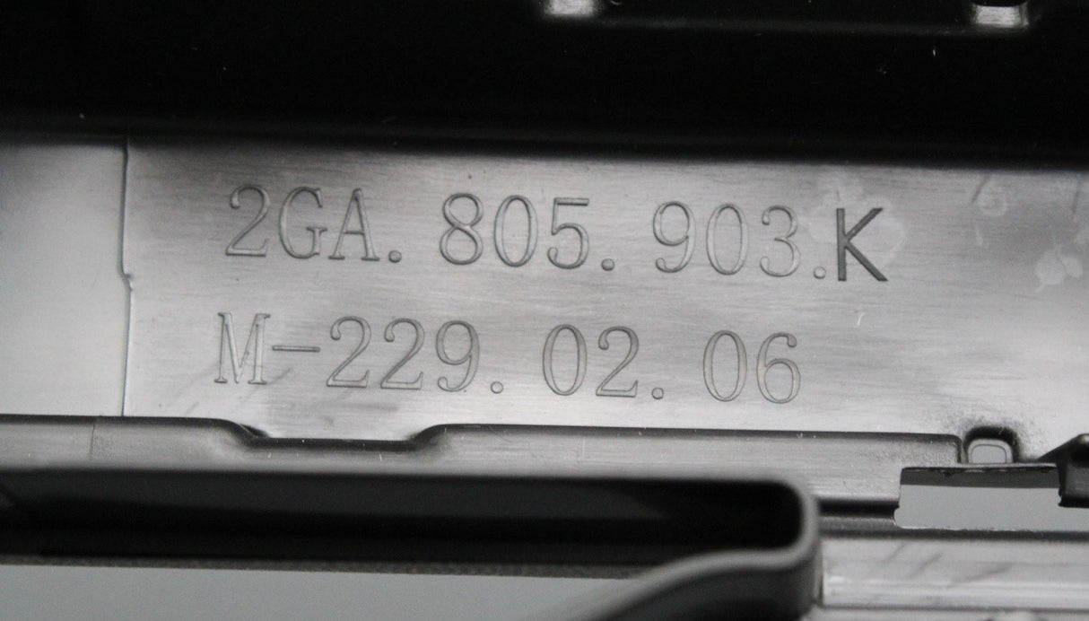 VW T-Roc 2022-26 front bumper lower section 2GA805903K 9B9