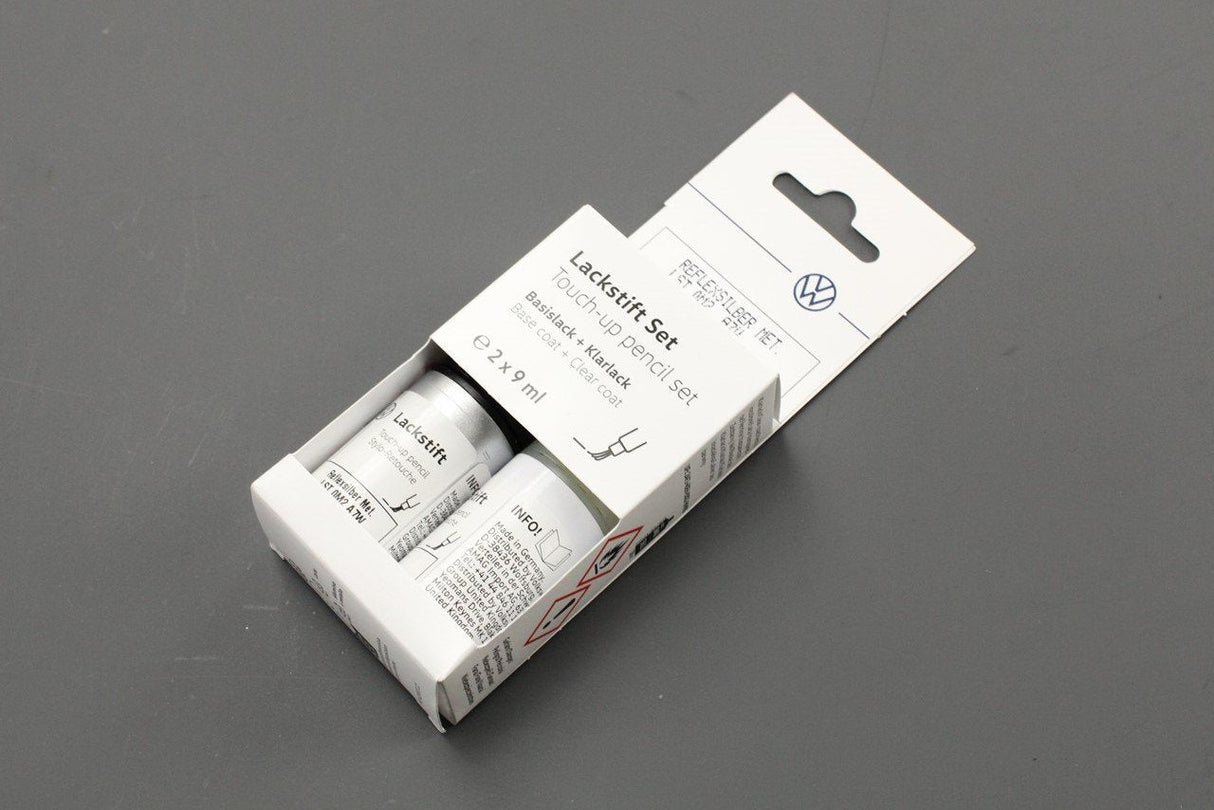 VW touch up paint set reflex silver (x2 9ML) LST0M2A7W