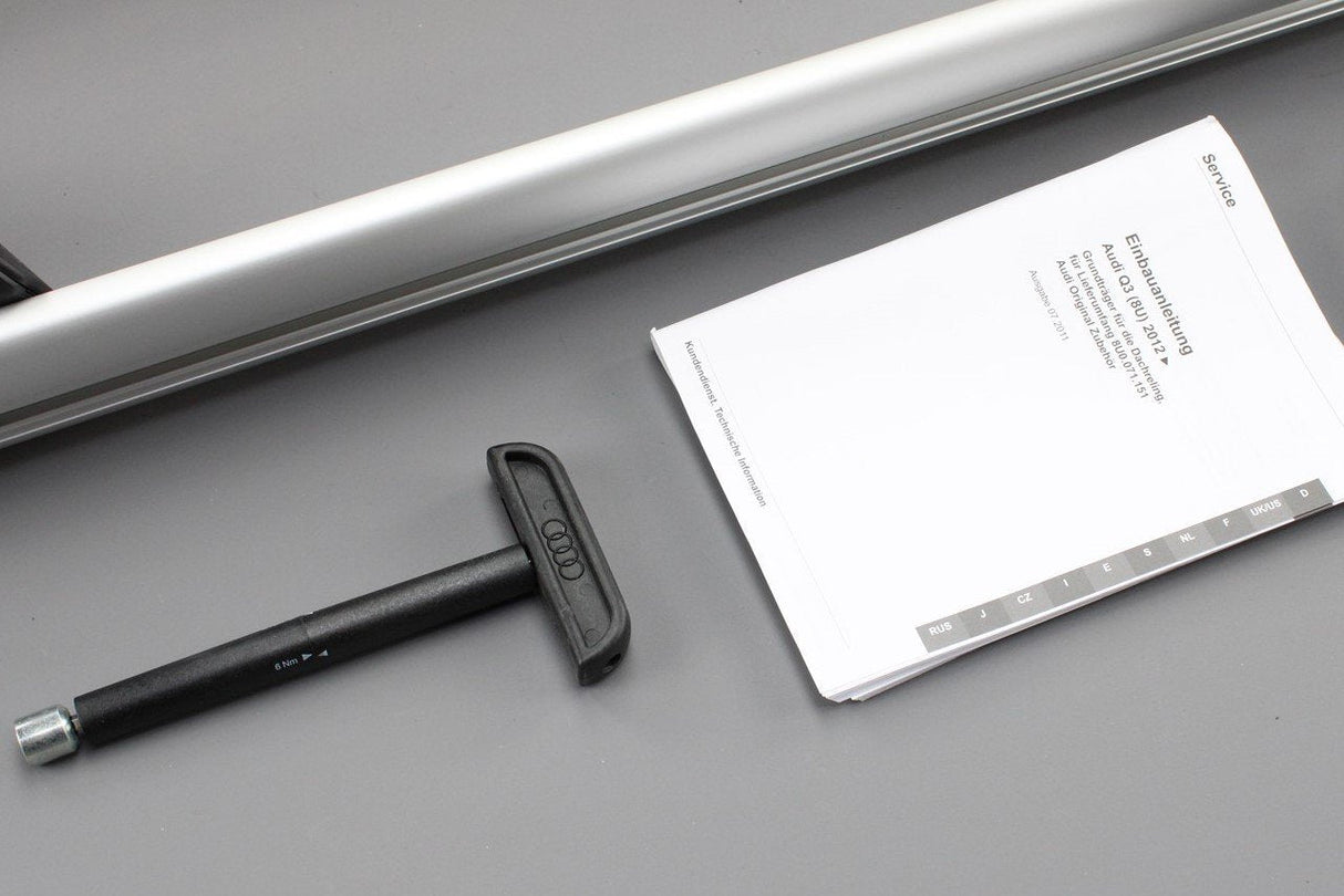 Audi Q3 RSQ3 2012-2018 Accessory roof bars for roof rails 8U0071151