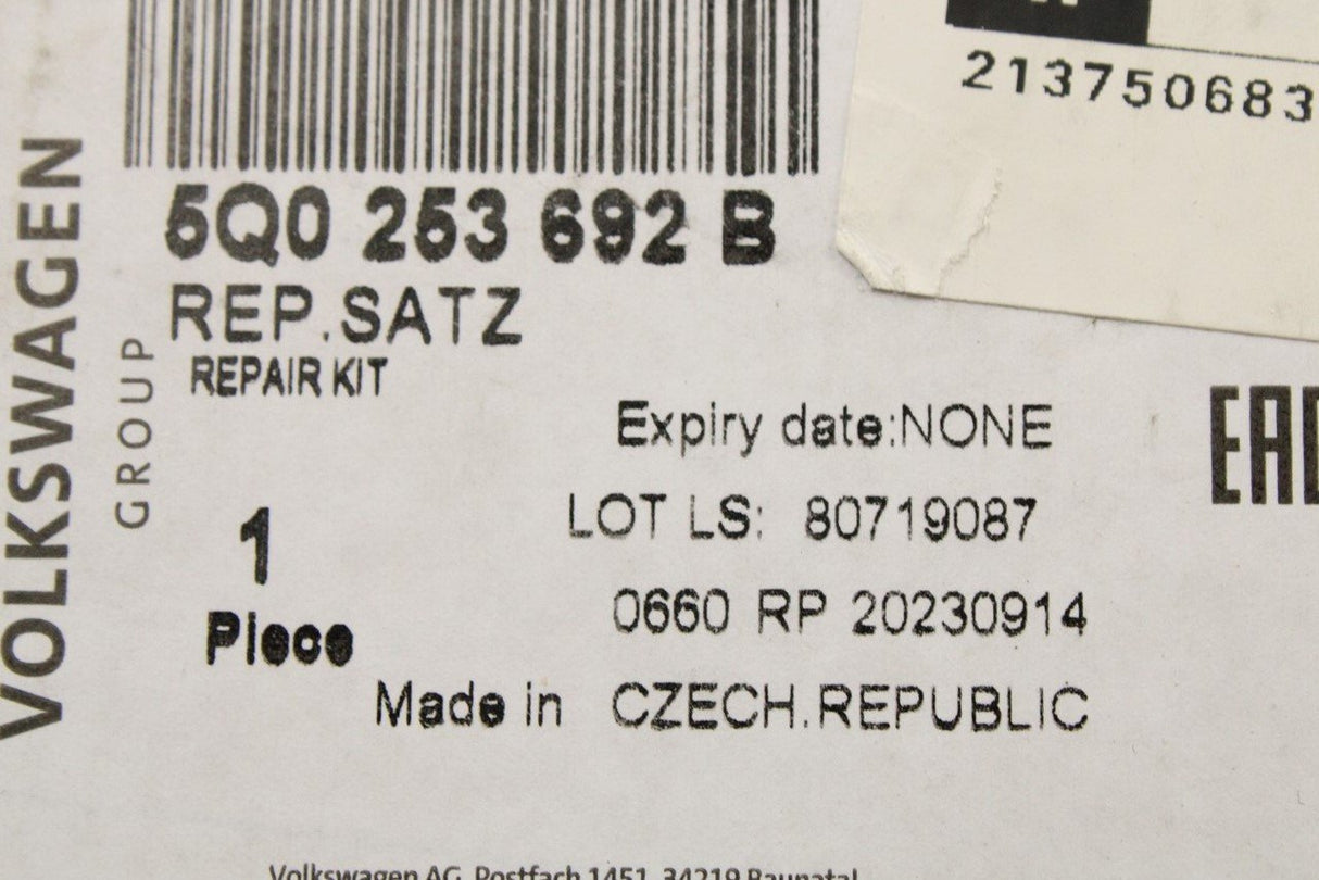 VW Golf Audi A4 Q5 Skoda SEAT exhaust flap actuator (2.0 TDI) 5Q0253692B