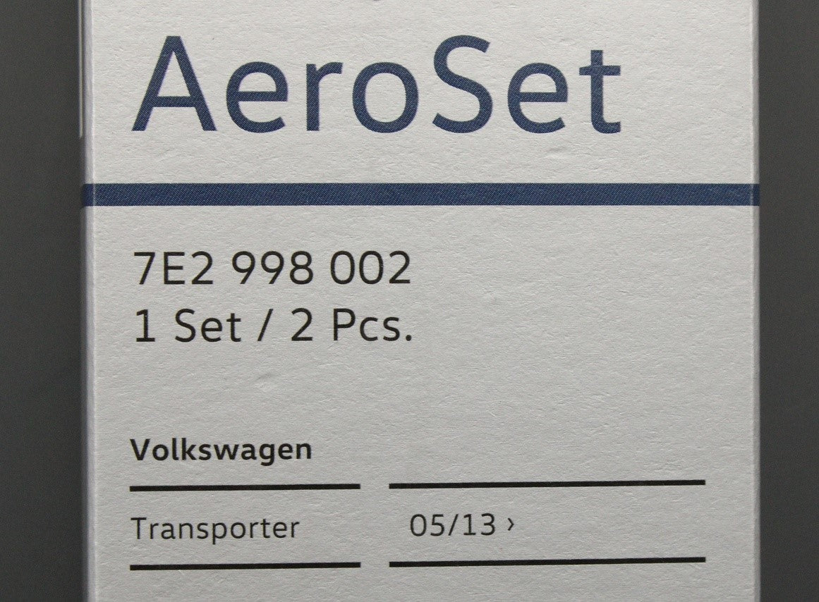 VW Transporter T6.1 Multivan front windscreen wiper blades set 7E2998002