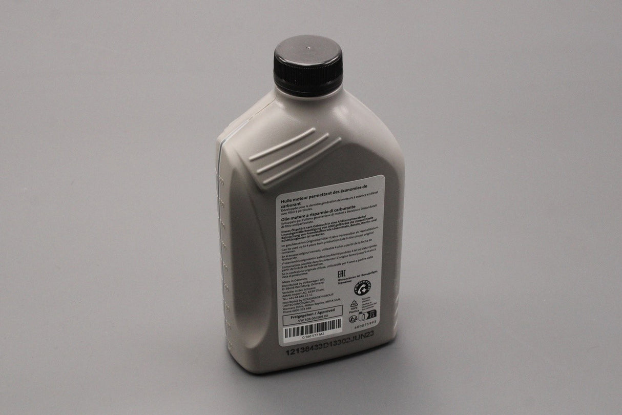 VW Audi Skoda SEAT CUPRA Longlife IV FE 0W-20 engine oil (1L) GS60577M2