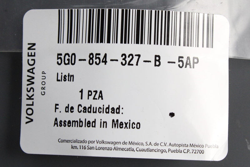 VW Golf MK7 MK7.5 windscreen seal trim (right & left) 5G0854328/7B 5AP