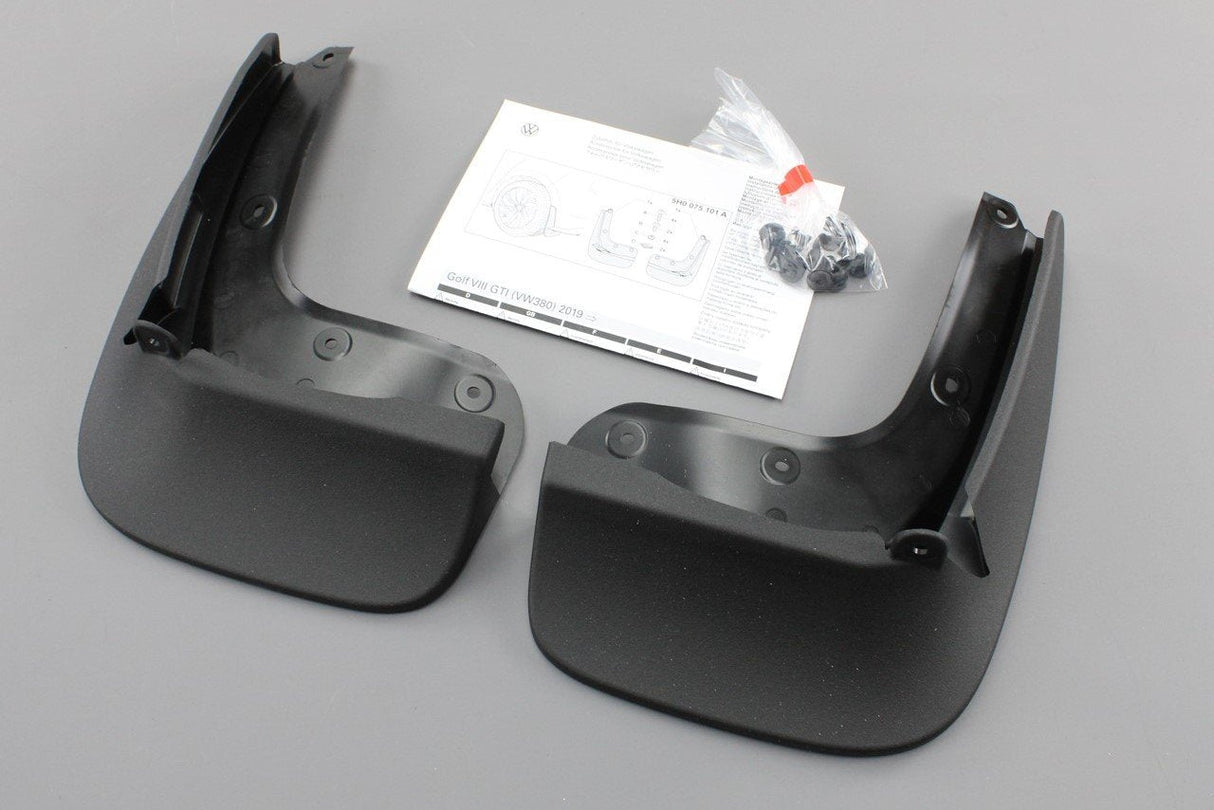 VW Golf MK8 GTI GTD GTE accessory mud flaps set (rear) 5H0075101A