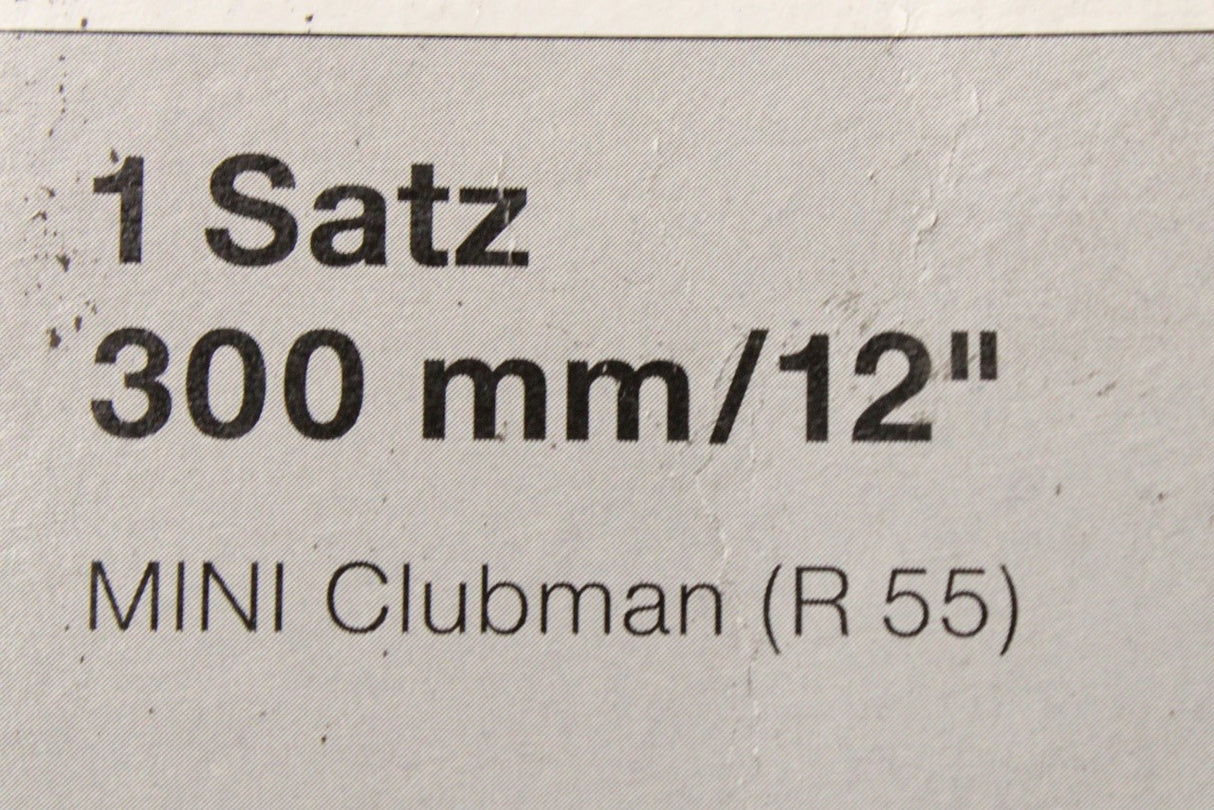 MINI Clubman R55 2007-2012 wiper blade set (rear) 61620036625