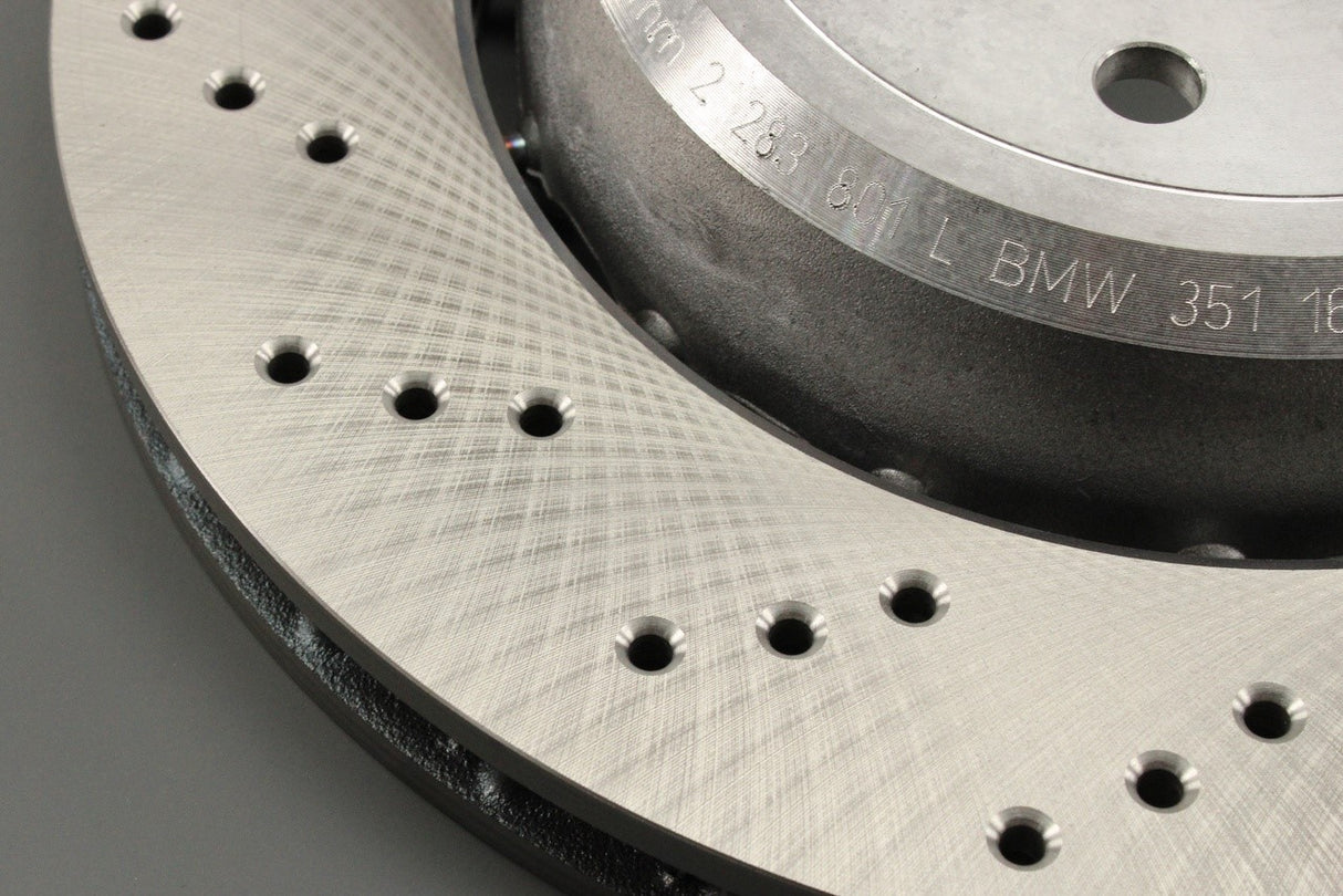 BMW 1 M Coupe M3 E90 E92 floating brake disc (front left) 34112283801