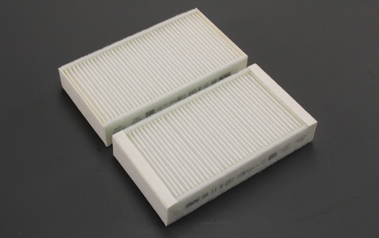 BMW X3 F25 X4 F26 cabin pollen filter elements (x2) 64119237159