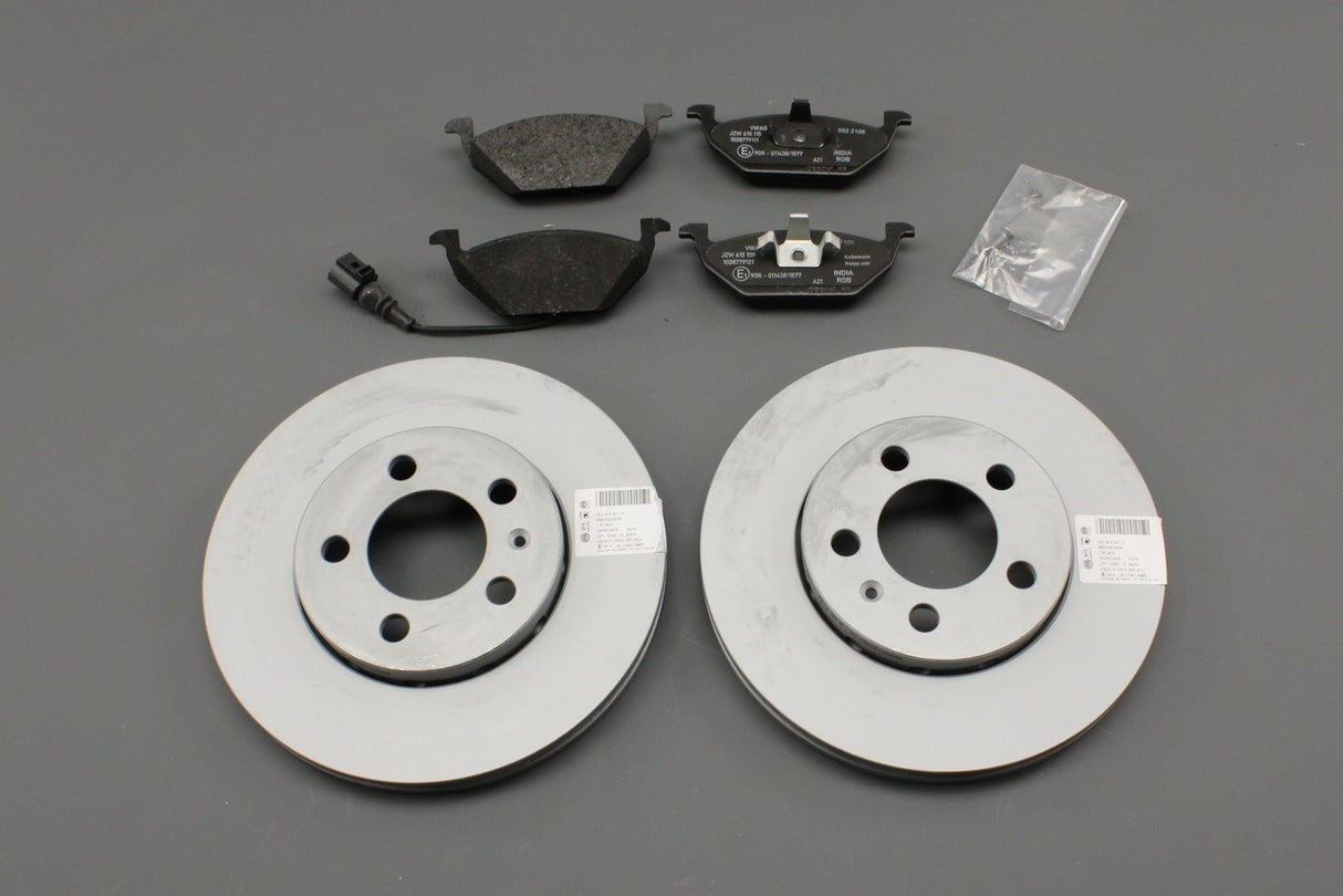 VW Golf MK4 Polo SEAT Leon brake discs and pads kit (front) JZW698302CL