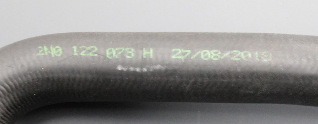 VW Crafter 2017-on coolant hose with quick release coupling 2N0122073H