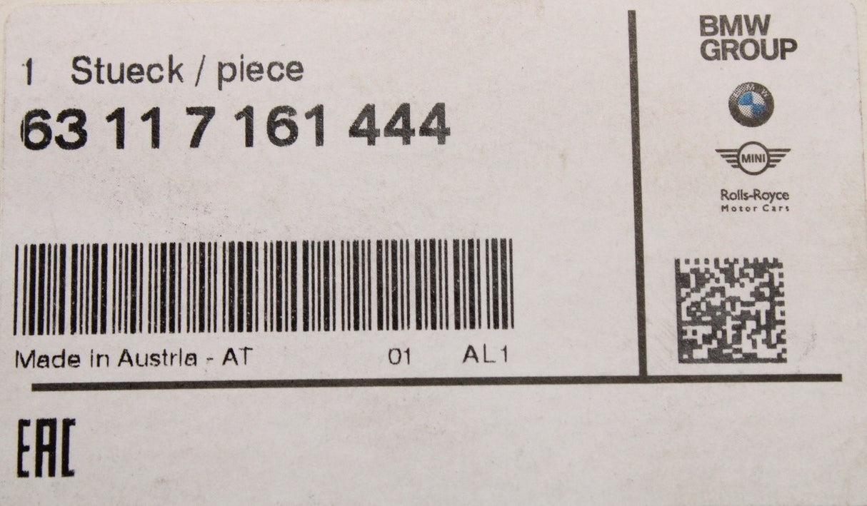 BMW E90 E91 angel eye bulb holder unit (front) 63117161444