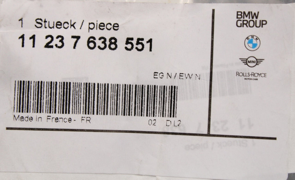 BMW F20 F21 F30 MINI R55 R56 R57 R58 R59 crankshaft pulley 11237638551