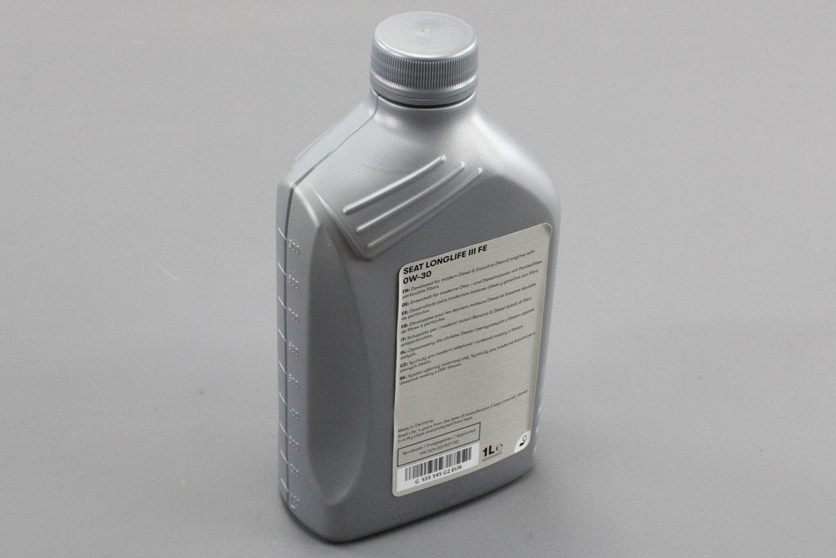 SEAT LongLife 0W-30 high performance engine oil (1L) GS55545G2EUR