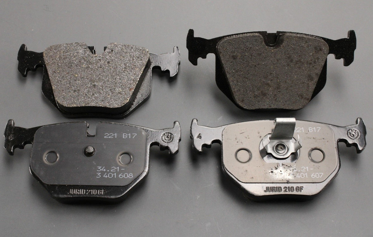 BMW X3 E83 2003-2009 brake pads with wear sensor (rear) 34212357231