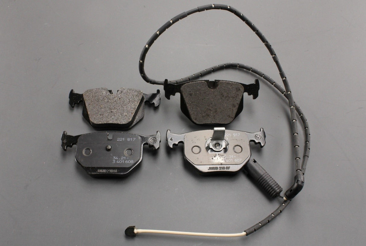 BMW X3 E83 2003-2009 brake pads with wear sensor (rear) 34212357231