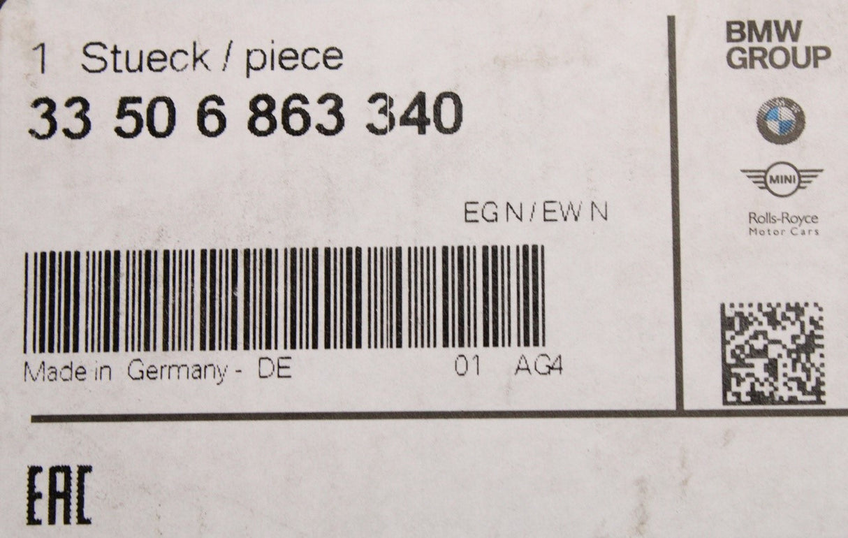 BMW F11 2010-14 F07 GT 2009 -13 top strut mount (rear) 33506863340