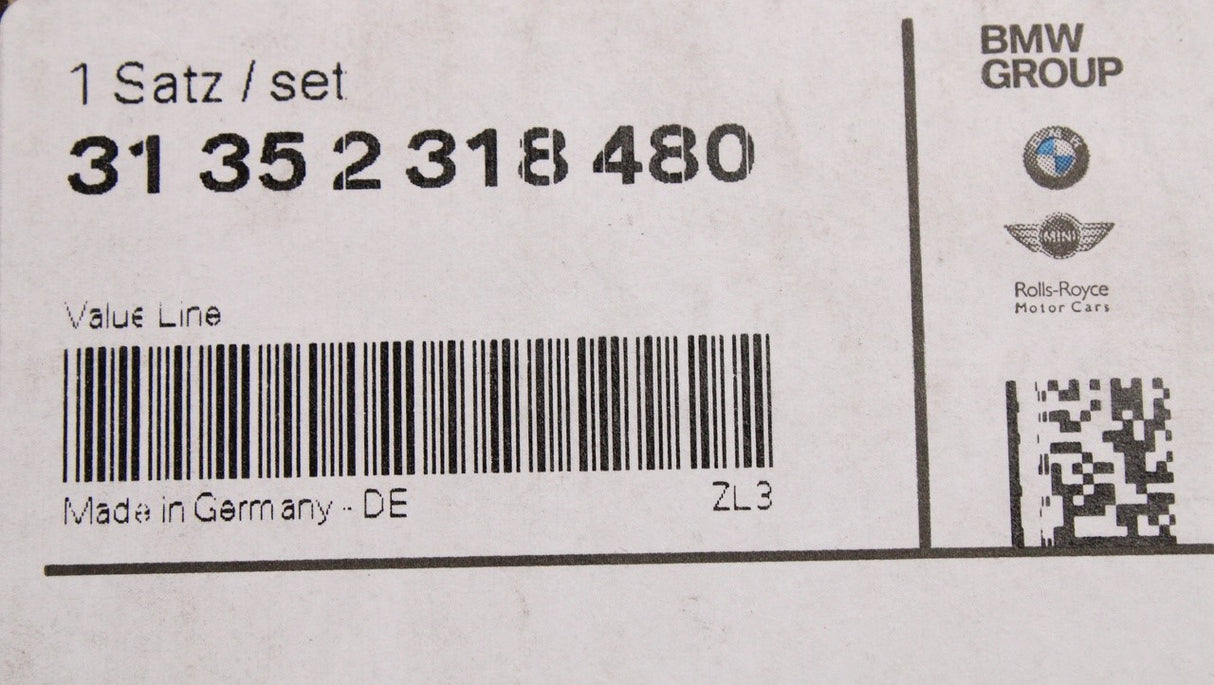 MINI Cooper R50 01-03 R53 top mount repair kit (front) 31352318480