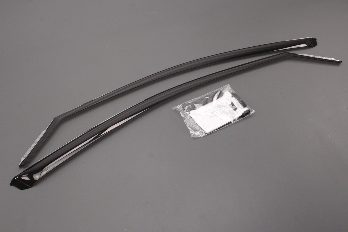 VW Golf MK8 2020-on smoke grey door wind deflectors (front) 5H0072193