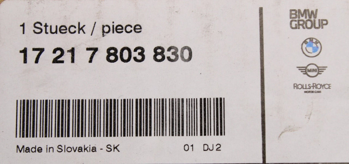 BMW E60 E61 E63 E64 E65 E66 transmission oil cooler 17217803830