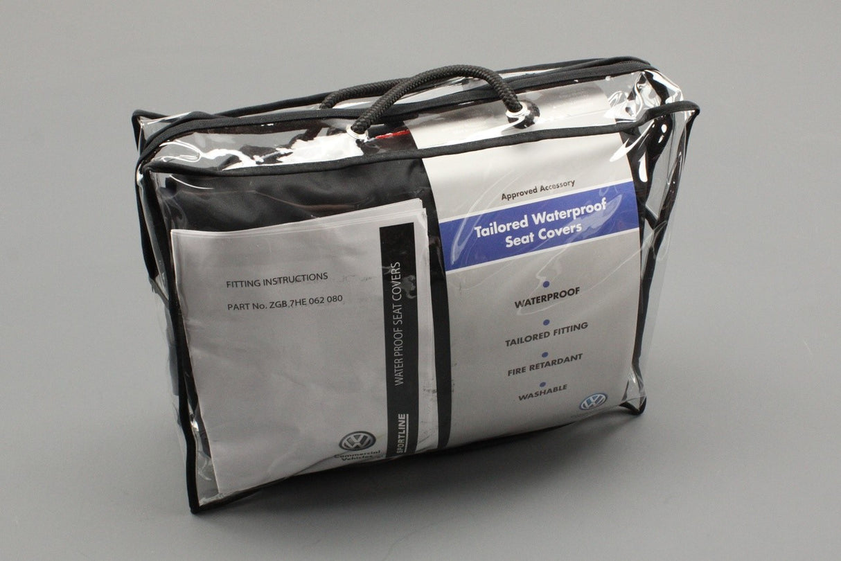 VW Transporter T6 2016-20 1+2 front Sportline seat covers ZGB7HE062080