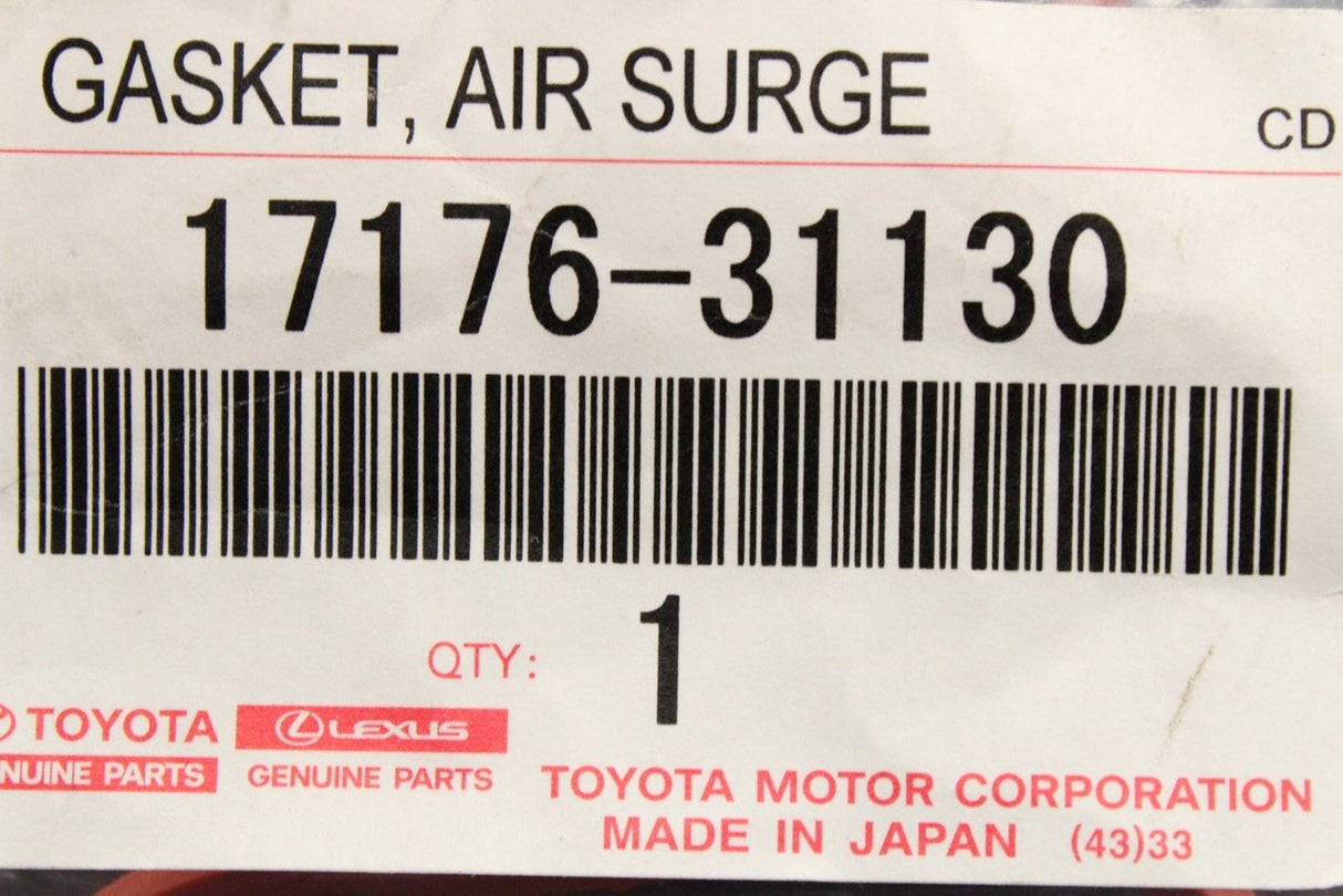 Toyota Camry 17-on Lexus RX450H ES350 intake manifold seal 17176-31130