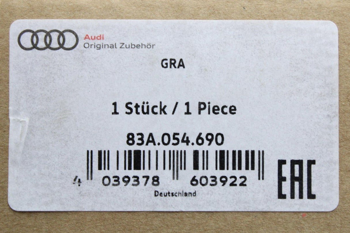 Audi A1 Q3 2019-on cruise control system (retro-fit) 83A054690