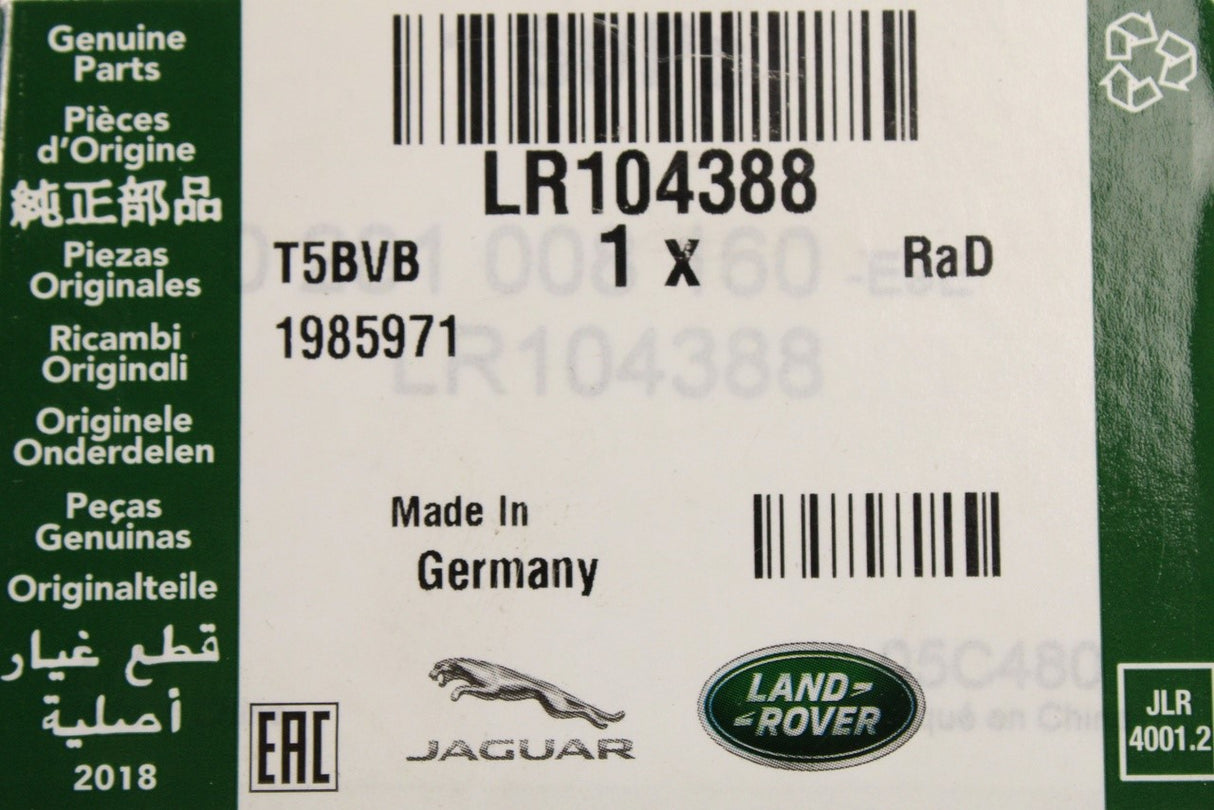 Land Rover Discovery 5 Range Rover 12-on NOx sensor (3.0 V6) LR104388