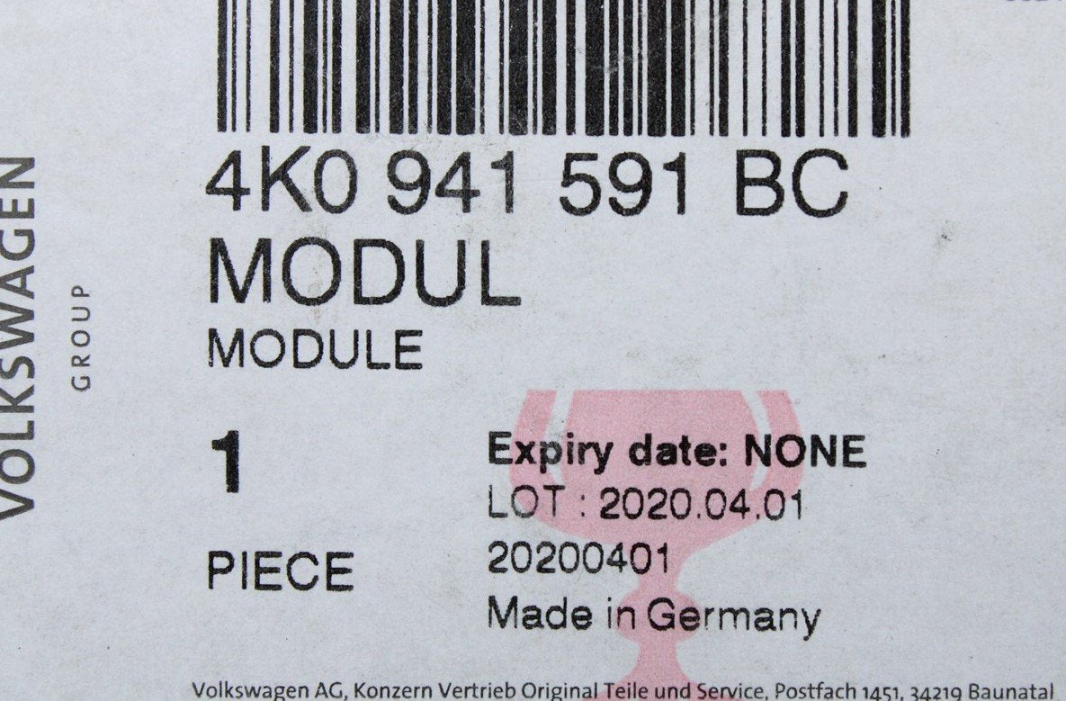 Audi Q3 RSQ3 e-tron 2019-on headlight power module ballast 4K0941591BC