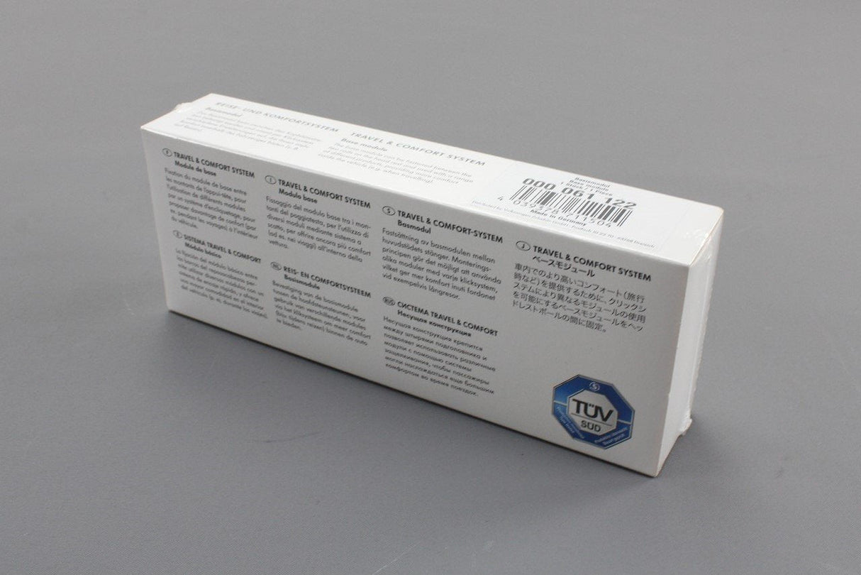 VW headrest bracket base for travel and comfort system 000061122