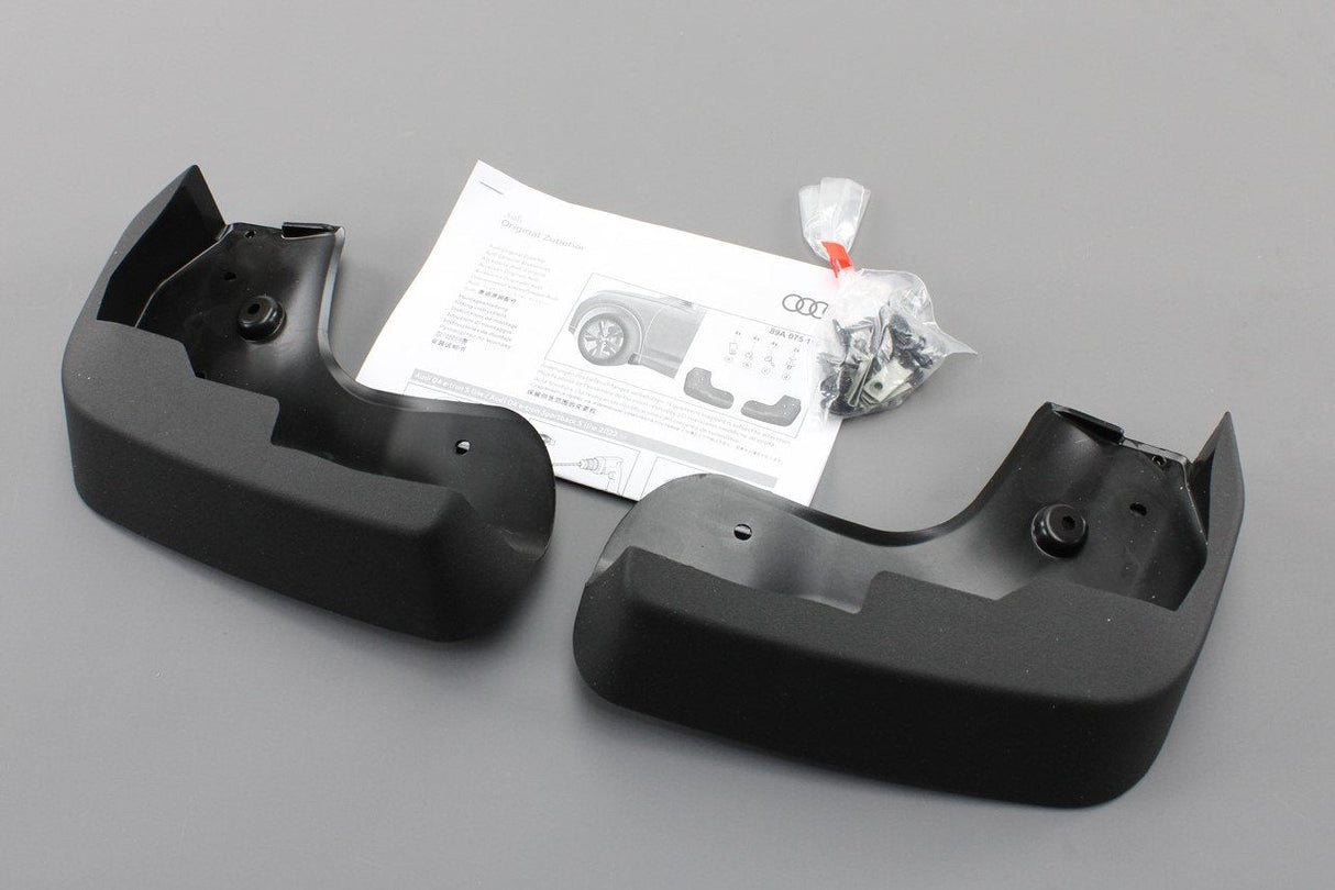 Audi Q4 e-tron 2021-onward S-line mud flap set (front) 89A075116
