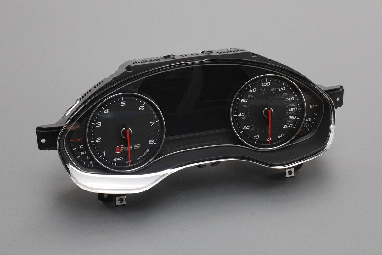 Audi RS6 C7 2013-2018 dashboard instrument cluster MPH 4G0920982T