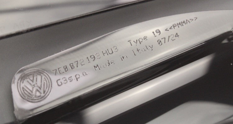 VW Transporter T6 T6.1 2016 -on front wind deflectors 7E0072193 HU3