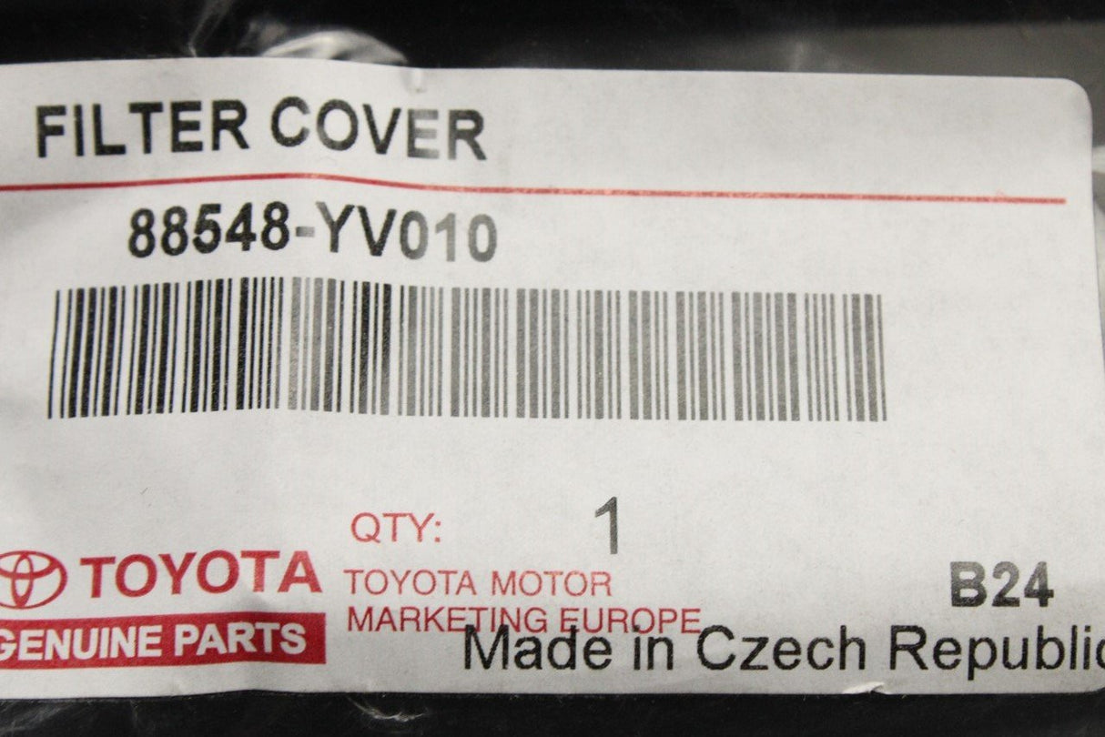 Toyota Aygo 2014-on pollen filter cover trim 88548-YV010