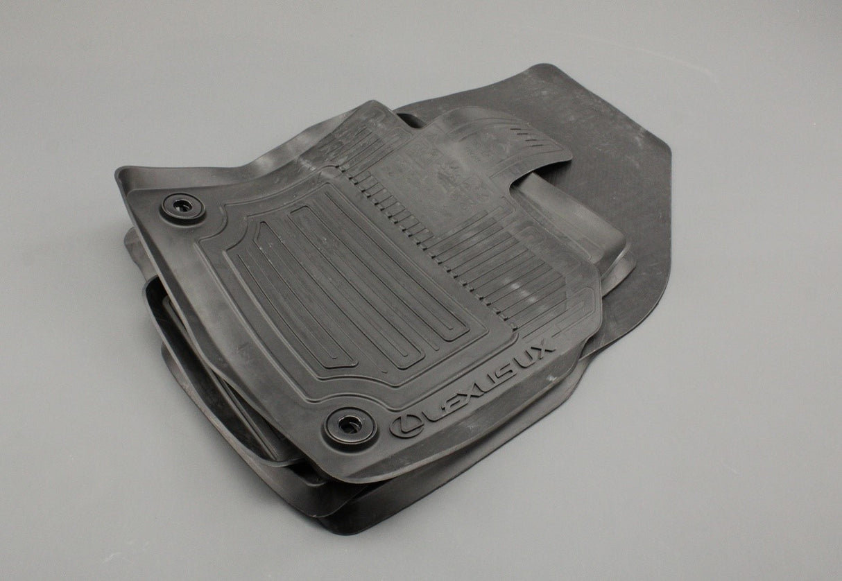Lexus UX 2018-on all weather rubber floor mats PW210-76002