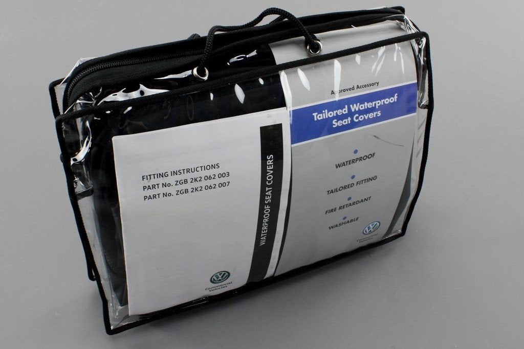 VW Caddy Kombi 16-20 second row seat covers set (black) ZGB2K2062007