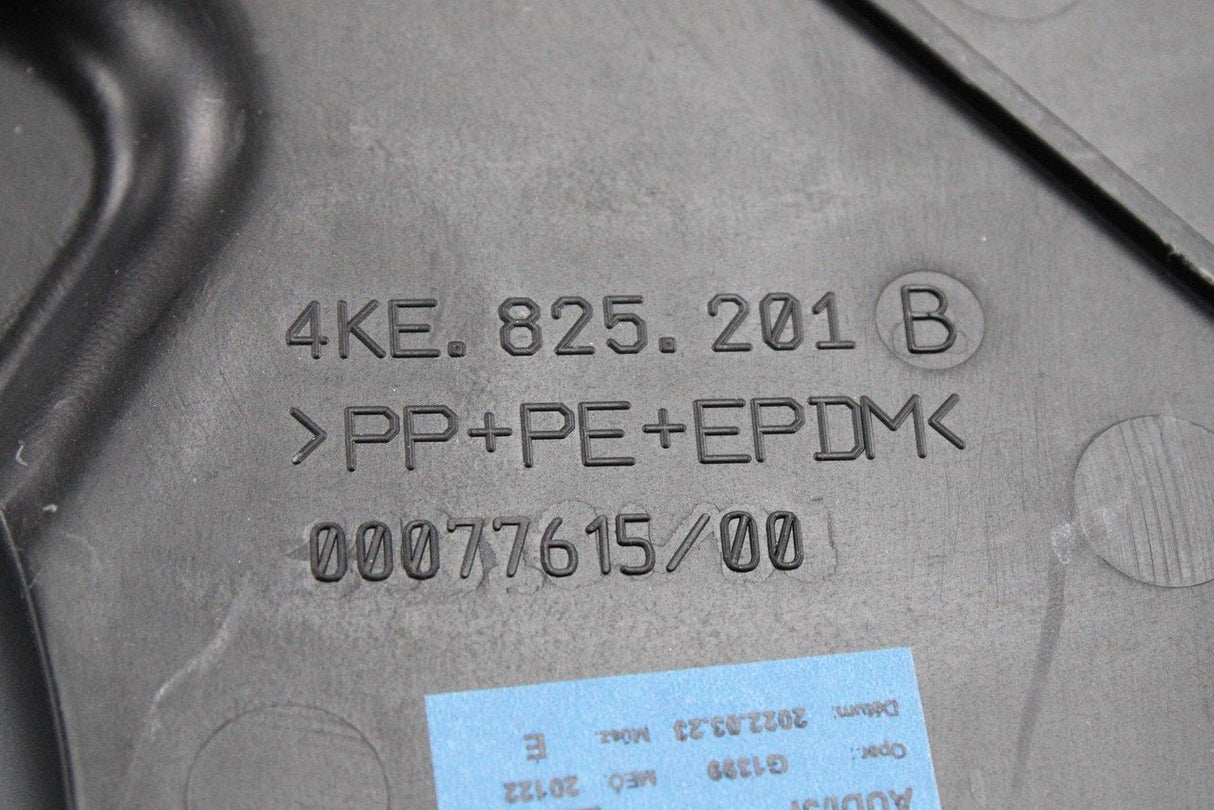 Audi e-tron 2019-on underbody trim cover (front left) 4KE825201B