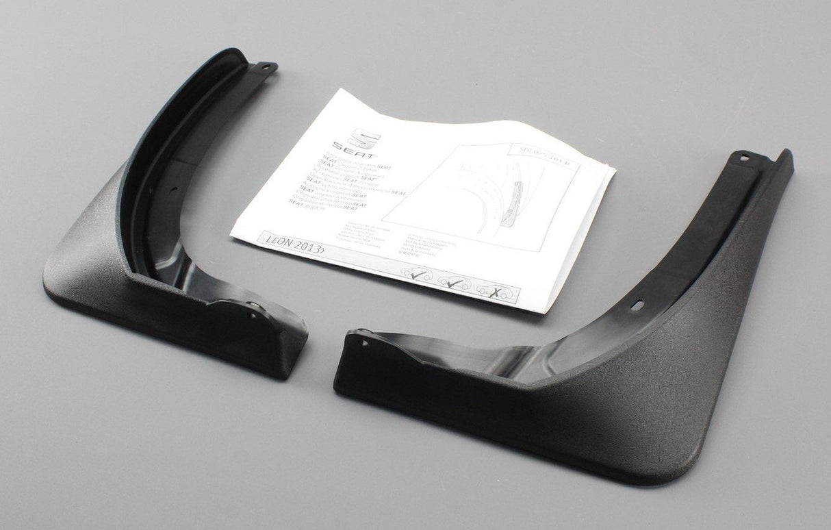 SEAT Leon 5F 2013-20 FR only mud flaps set (rear) 5F0075101B